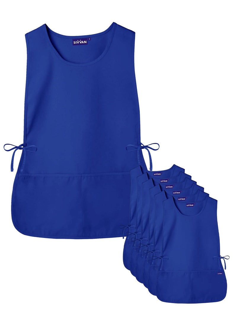 Sivvan Unisex Apron - Cobbler Apron 6-Pack - S87006 - Royal Blue - R - Image 1